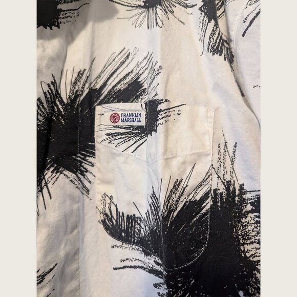 FRANKLIN & MARSHALL - Short sleeve graphic shirt - Sz XL - Picture 4 of 9